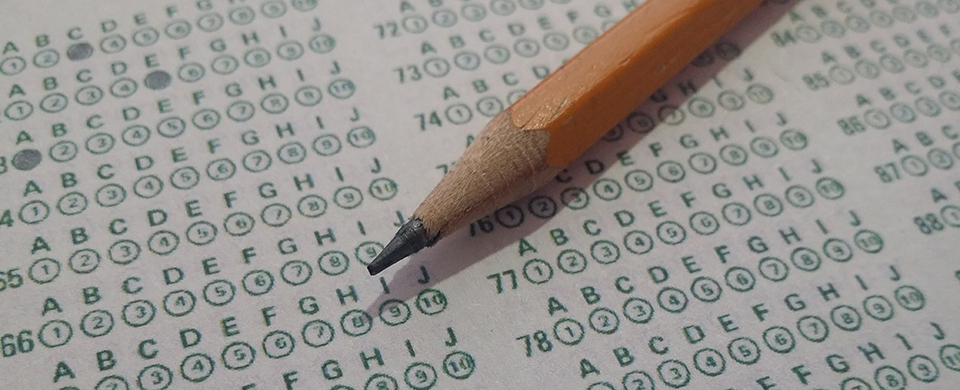 Image of pencil and test - Marcus Bachmann, Vocational Rehabilitation Services