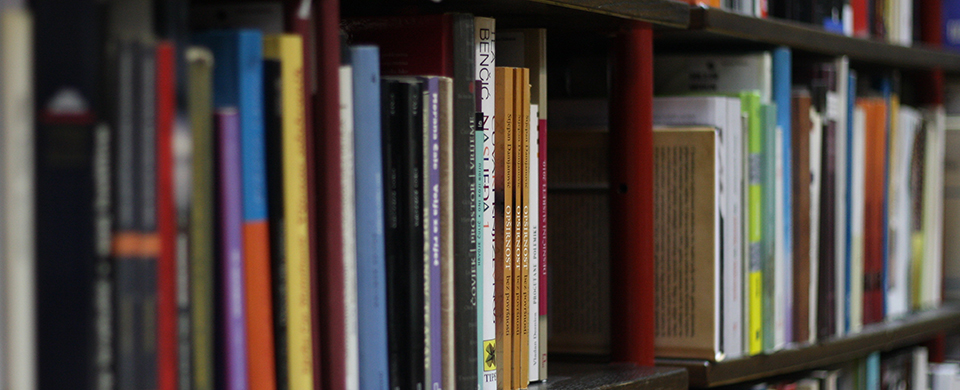 Image of Library shelf - Marcus Bachmann - Vocational Rehabilitation Services
